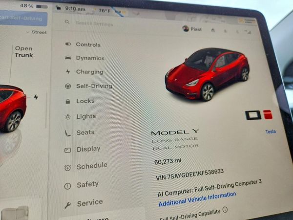 2022 TESLA MODEL Y
