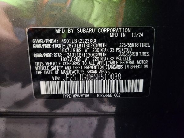 2025 SUBARU FORESTER Limited