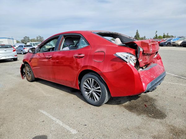 2016 TOYOTA COROLLA L/LE