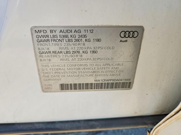 2013 AUDI Q5
