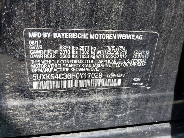 2017 BMW X5 xDrive35d