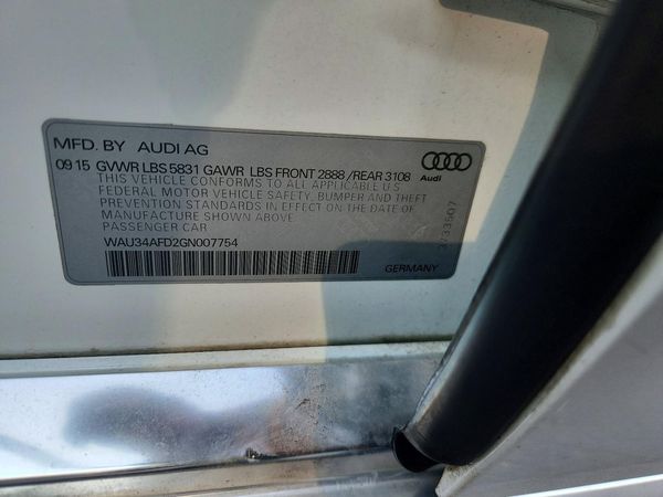 2016 AUDI A8 quattro L