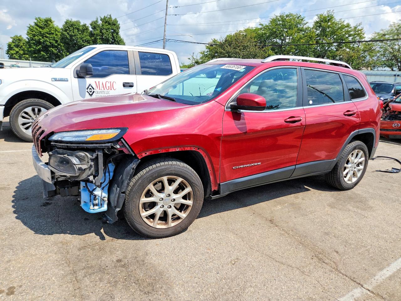 2016 JEEP CHEROKEE Latitude/Longitude/North