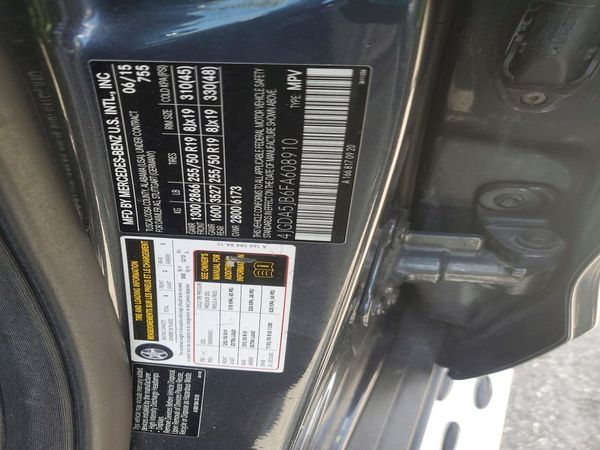 2015 MERCEDES-BENZ ML ML350