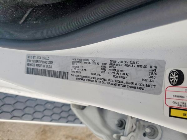 2025 RAM 1500