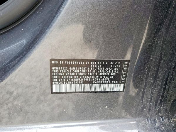 2021 VOLKSWAGEN JETTA
