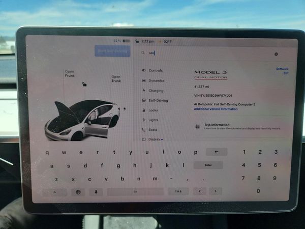 2021 TESLA MODEL 3