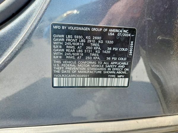 2024 VOLKSWAGEN ATLAS 4Motion SE