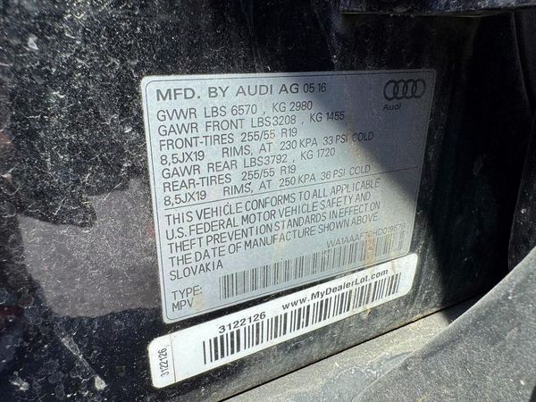 2017 AUDI Q7 quattro Premium