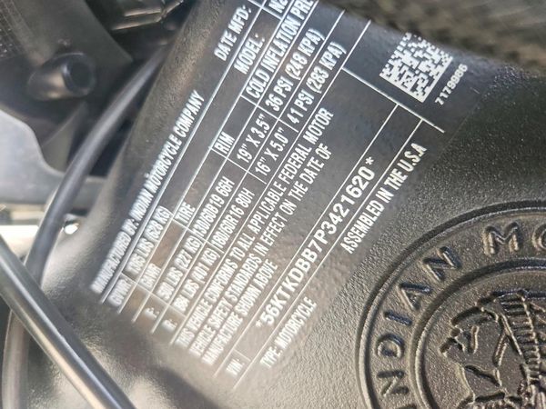 2023 INDIAN MOTORCYCLE CO. MOTORCYCLE