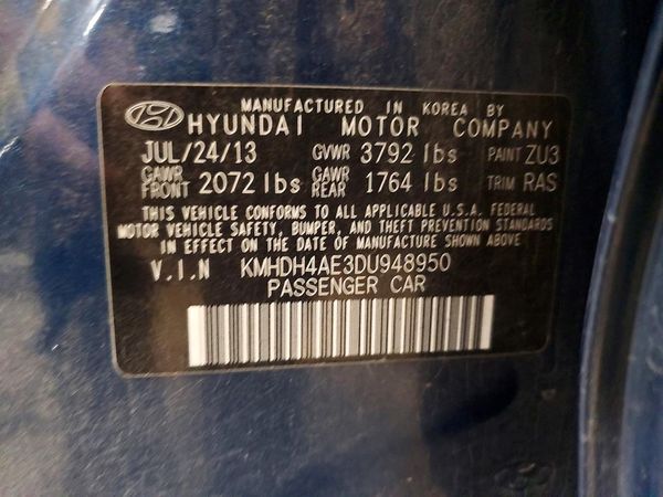 2013 HYUNDAI ELANTRA