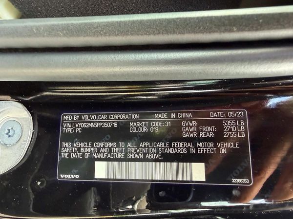 2023 VOLVO S90 Plus Bright with Climate
