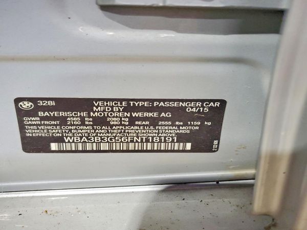 2015 BMW 328 xDrive SA — VINS