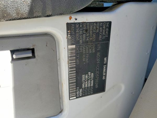 2013 MERCEDES-BENZ SPRINTER High Roof