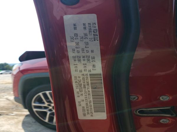 2017 JEEP COMPASS LATITUDE 4X2