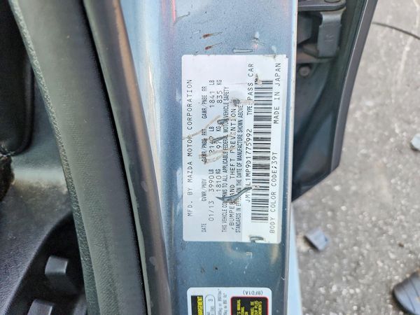 2013 MAZDA 3 Grand Touring/GT