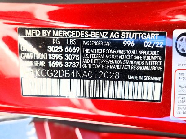 2022 MERCEDES-BENZ EQS SEDAN