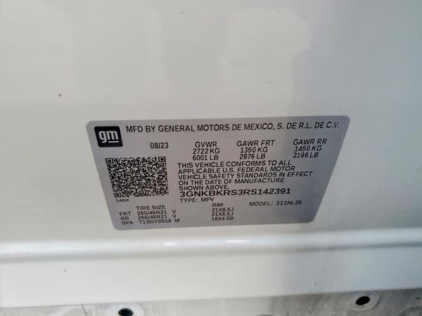 2024 CHEVROLET BLAZER RS — VINS