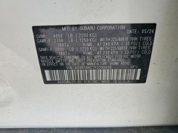 2024 SUBARU OUTBACK