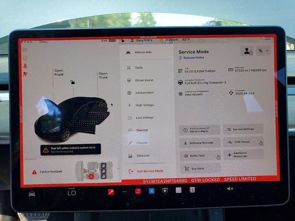 2022 TESLA MODEL 3
