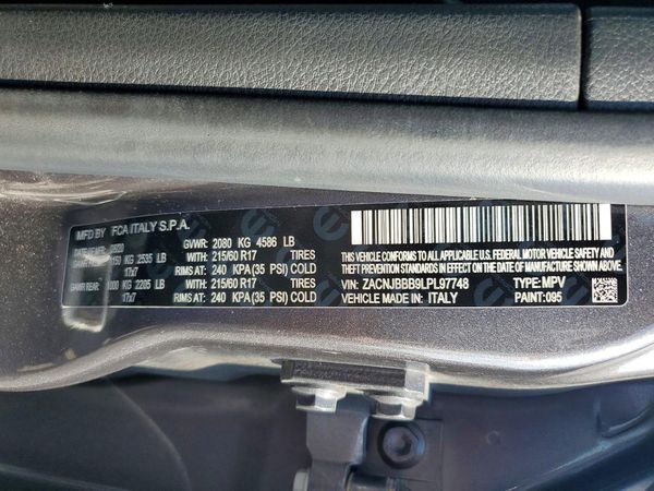 2020 JEEP RENEGADE Latitude, Longitude