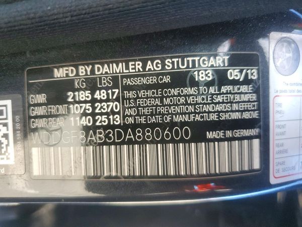 2013 MERCEDES-BENZ C C300