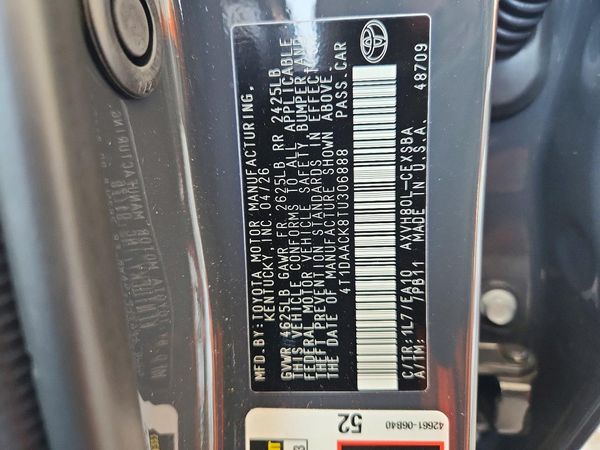 2026 TOYOTA CAMRY