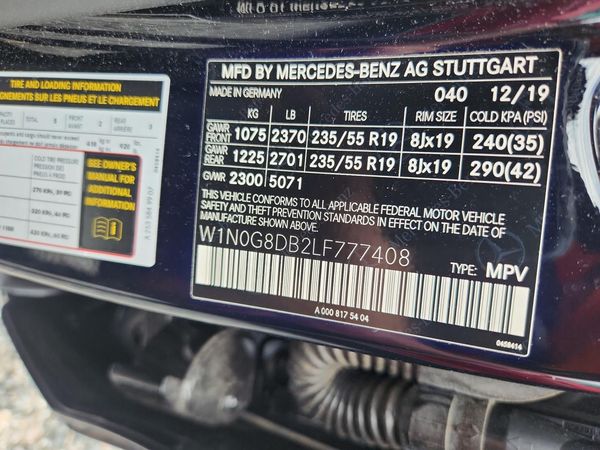 2020 MERCEDES-BENZ GLC