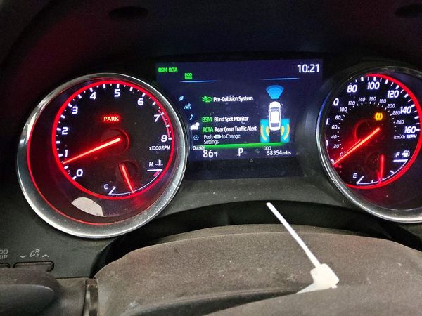 2020 TOYOTA CAMRY XSE — ODOM