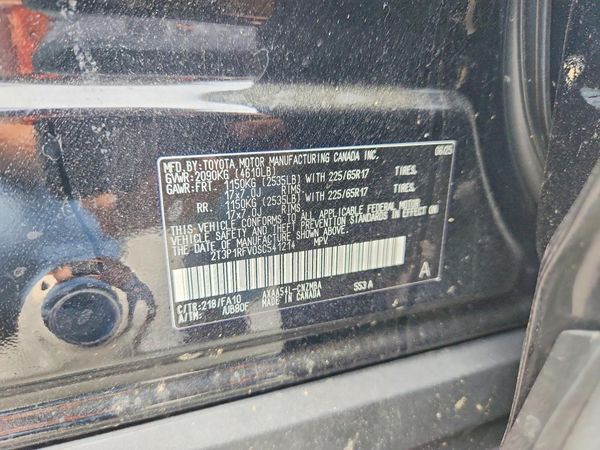 2025 TOYOTA RAV4 — VINS