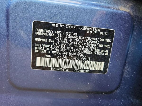 2018 SUBARU FORESTER Premium+CWP