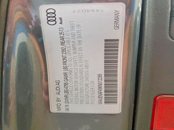 2019 AUDI A4