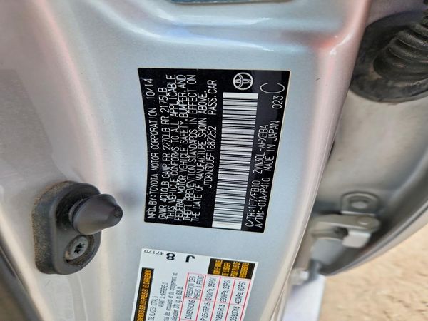 2015 TOYOTA PRIUS