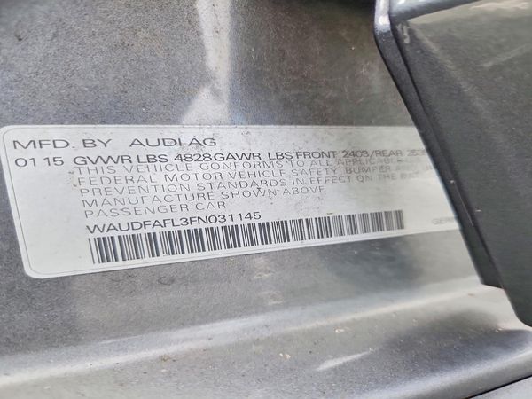 2015 AUDI A4 quattro Premium