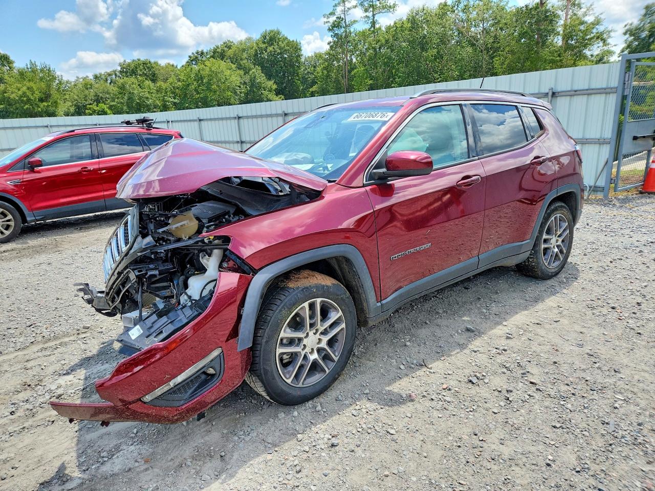 2020 JEEP COMPASS — Front 3/4