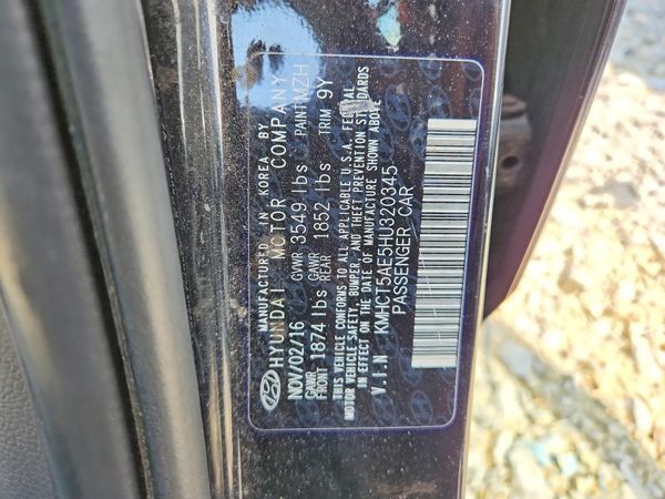 2017 HYUNDAI ACCENT SE Base
