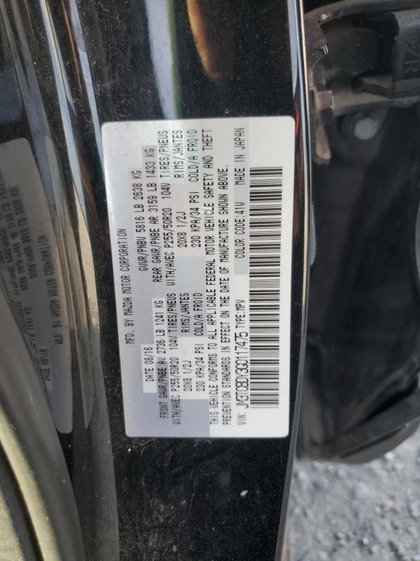 2016 MAZDA CX-9