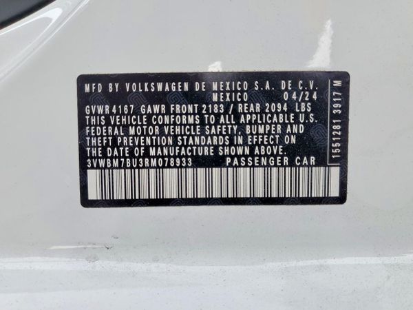 2024 VOLKSWAGEN JETTA