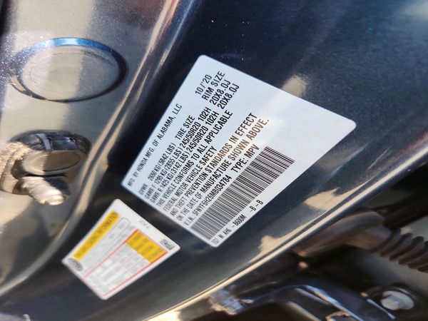 2021 HONDA PILOT SE