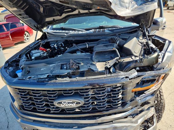 2024 FORD F150 — Engine bay