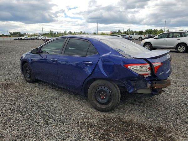 2016 TOYOTA COROLLA L/LE