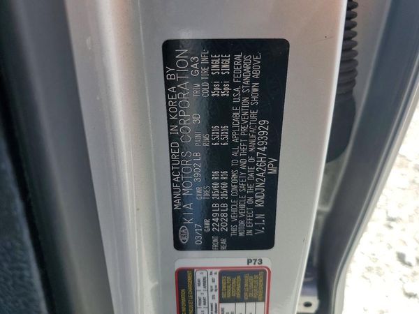 2017 KIA SOUL Base