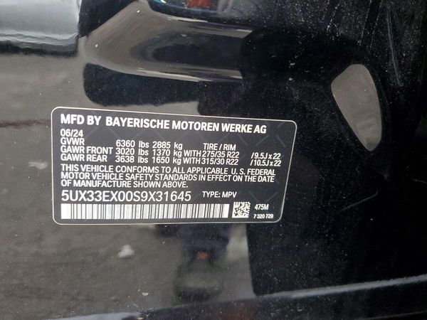 2025 BMW X6