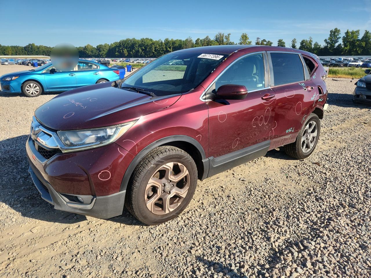 2018 HONDA CRV EX — Front 3/4