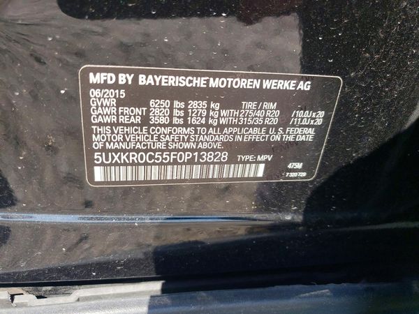 2015 BMW X5 xDrive35i