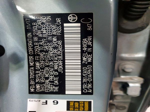 2018 TOYOTA PRIUS
