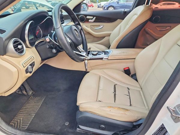 2017 MERCEDES-BENZ C-CLASS C300 — DENT