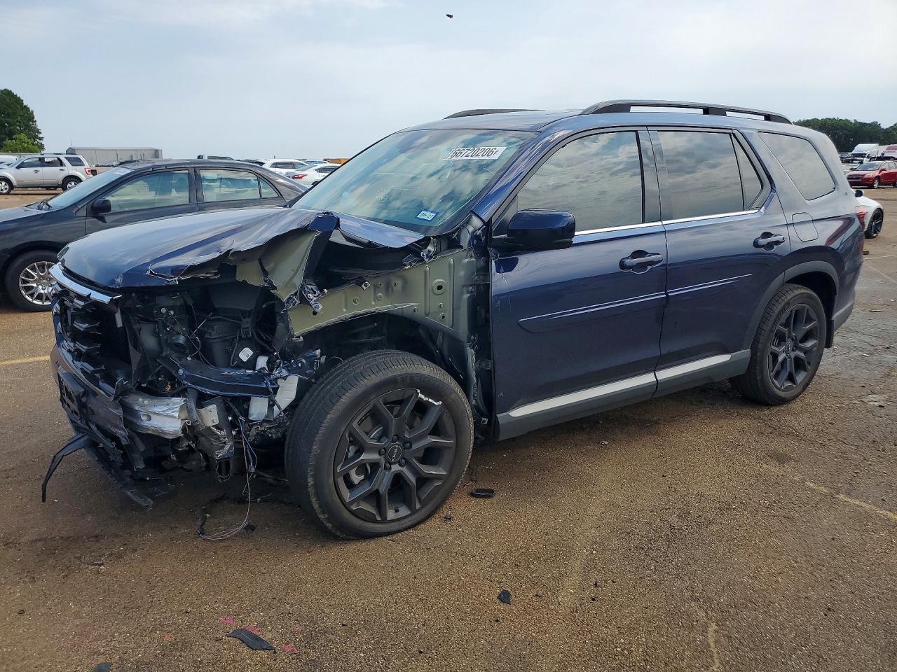 2025 HONDA PILOT TOURING, TOURING HPD — Front 3/4