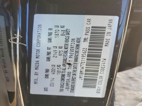 2014 MAZDA 3 Grand Touring/GT