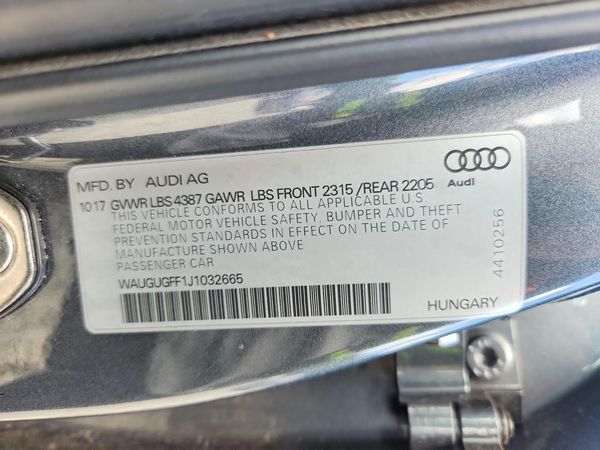 2018 AUDI A3